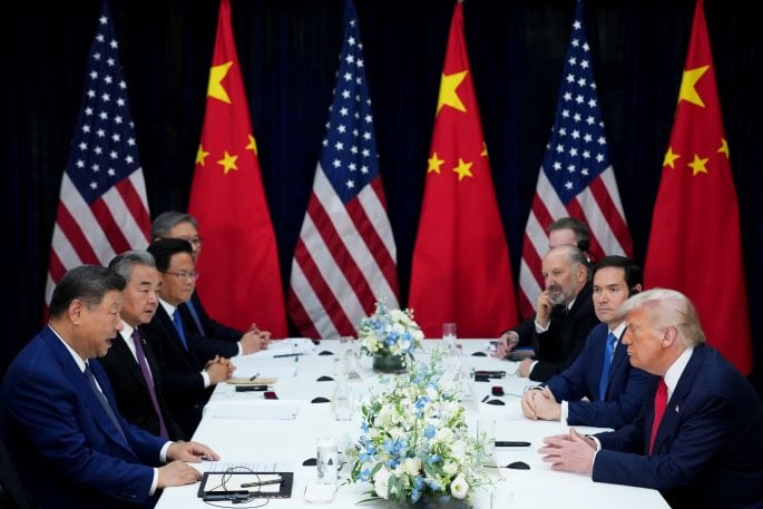 Trump visits China for high-stakes talks with Xi Jinping, and crypto markets are watching closely